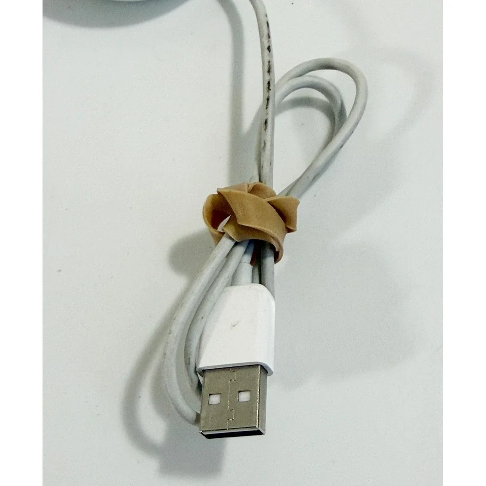 Apple Mighty Mouse Wired A1152 White USB Optical Scroll Ball A1152 EMC 2058